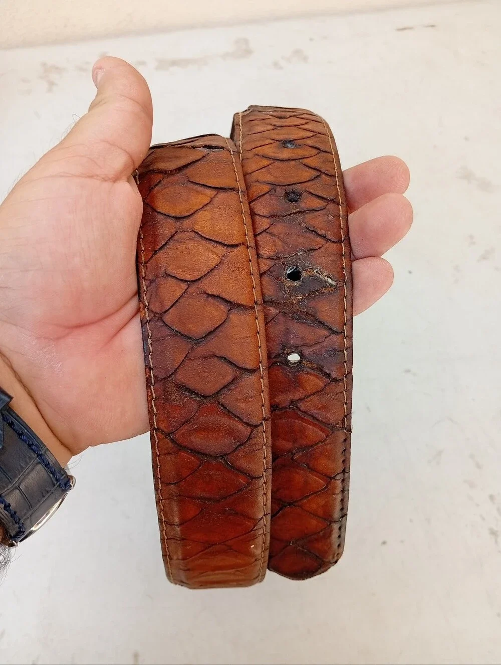 Anteater Leather Men’s Belt